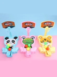 1pc Random Cartoon Animal Design Cat Teaser Toy - Multicolor - View 2