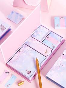 1box Random Pattern Sticky Note - Multicolor - View 4