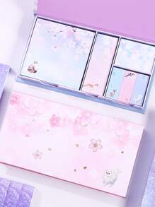 1box Random Pattern Sticky Note - Multicolor - View 5