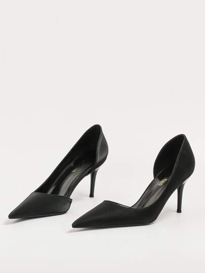 Fall/Winter 2025 Women Court Pumps, Artificial Leather Stiletto Heeled Elegant Pumps,Elegant