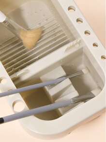 1pc Multifunction Painting Brush Washer - Light Grey - View 2