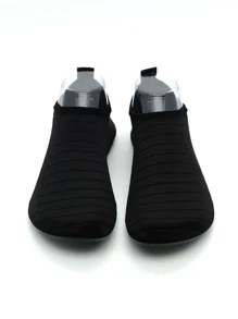 Men Minimalist Slip On Aqua Socks Men Vacation - Black - View 5