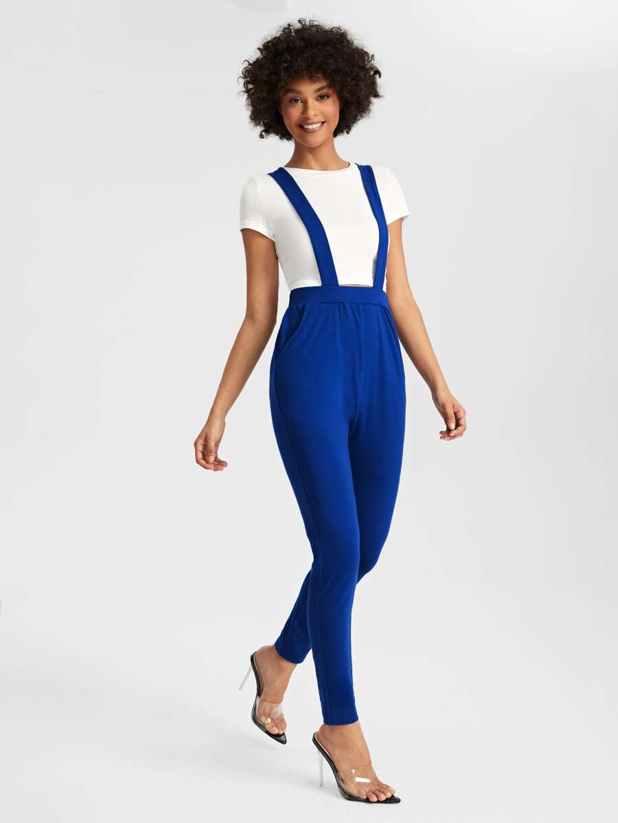 Ashley D Love 素色背帶緊身褲