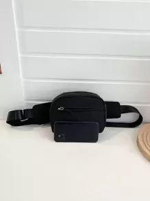 Mini Bum Bag - Black - View 3