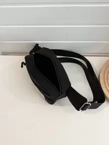 Mini Bum Bag - Black - View 4