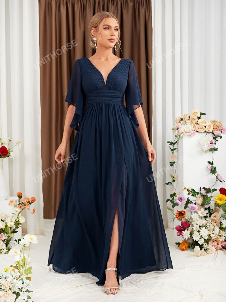 Chiffon popover dress shop