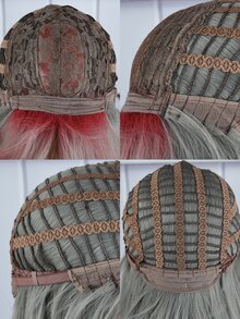 長款卷人造假髮帶劉海 - 彩色 - 查看 6