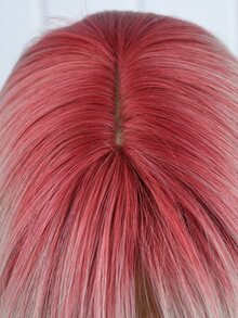 長款卷人造假髮帶劉海 - 彩色 - 查看 7