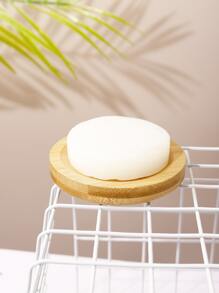 1pc Wooden Soap Dish - Multicolor - View 1