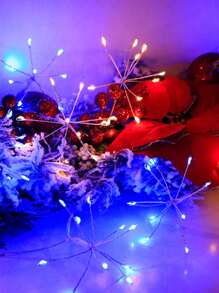 1 pieza 3/6M LED Decoración Luz de tira - Multicolor - Ver 3