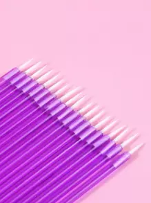 klimonla 指甲繪圖筆套裝,50入組一次性美甲筆刷,指甲設計刷,繪畫繪畫襯墊指甲工具,適用於家庭使用和專業美甲沙龍