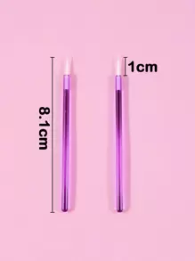 klimonla 指甲繪圖筆套裝,50入組一次性美甲筆刷,指甲設計刷,繪畫繪畫襯墊指甲工具,適用於家庭使用和專業美甲沙龍