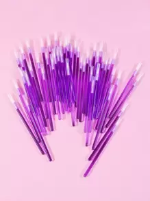 klimonla 指甲繪圖筆套裝,50入組一次性美甲筆刷,指甲設計刷,繪畫繪畫襯墊指甲工具,適用於家庭使用和專業美甲沙龍