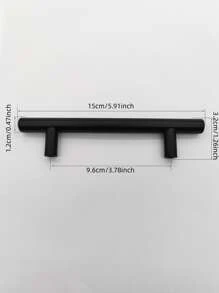 Stainless Steel Handle (96mm Drill Hole Distance), Wardrobe Cabinet Door Pulls
