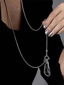 Geometric Pendant Necklace