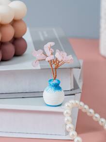 1pc Vase & Flower Design Decoration Craft