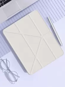 多折式触控笔支架磁性智能保护套，兼容 iPad Mini 4/5/6/Mini 7、9.7、10.2、10.5、Air 4/5、10th、10.9、Pro 11"、Air 11" (M2)、Air 13" (M2)、Pro 11" (M4)、Pro 13" (M4) 2024、12.9"、iPad Air 13" (M3) 2025、iPad Air 11 英寸 (M3) 2025、iPad (A16) 11" 第 11 代 2025