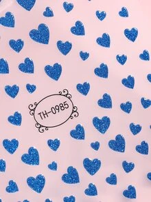 Beauty Sticker 3张心形图案美甲贴纸 - 彩色 - 查看 4