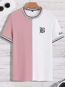 Manfinity Homme Tops Nam Khối Màu Sọc Giải trí - Nhiều màu - Xem 3