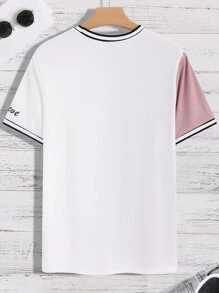 Manfinity Homme Tops Nam Khối Màu Sọc Giải trí - Nhiều màu - Xem 2