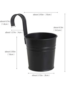 10 Piezas De Macetas De Turba De 3.15 Pulgadas, Kit De Inicio Para Plántulas Redondas Y Semillas De Plantas, Bandejas De Germinación De Semillas Con 10 Etiquetas De Plantas Para Plántulas De Flores, Vegetales, Tomates Y Hierbas - Negro - Ver 6