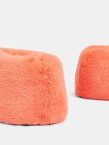 Dinosaur Claw Design Novelty Slippers - Orange - View 5