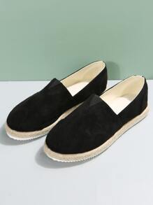 Giày bệt Nữ màu trơn Kỳ nghỉ - màu đen - Xem 2