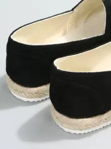 Giày bệt Nữ màu trơn Kỳ nghỉ - màu đen - Xem 3