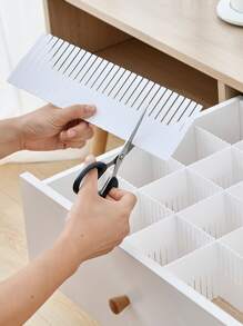 5 piezas Divisor de cajón liso