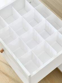 5 piezas Divisor de cajón liso