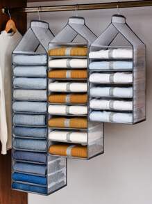 1入組便攜懸掛衣服收納袋 - 彩色 - 查看 5