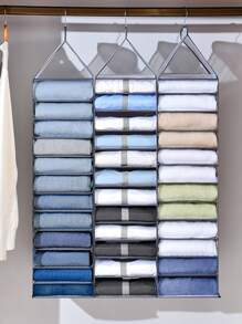 1入組便攜懸掛衣服收納袋 - 彩色 - 查看 6