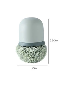 1pc Pot Cleaning Brush - Green - View 2