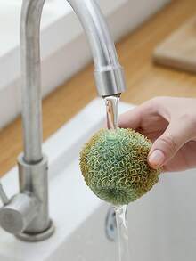 1pc Pot Cleaning Brush - Green - View 5