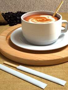 100 piezas Palo de madera - Amarillo - Ver 5