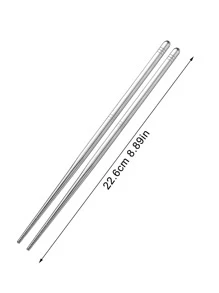 1双不锈钢筷子圣诞礼物