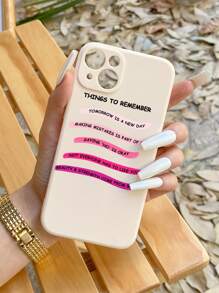 標語圖案手機殼 - 彩色 - 查看 2