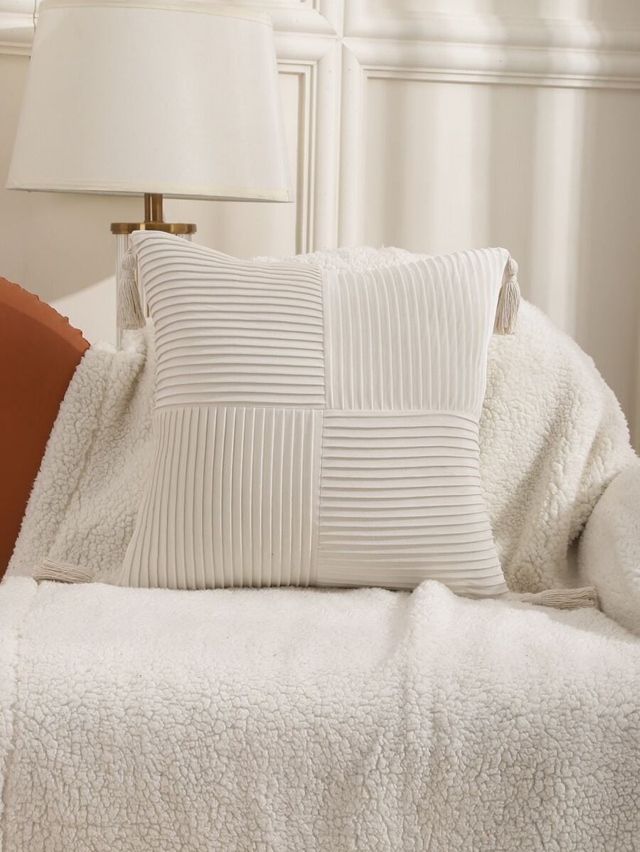 1 vỏ đệm chắc chắn không có chất độn - Màu be - Xem 1