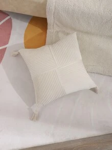 1 vỏ đệm chắc chắn không có chất độn - Màu be - Xem 5