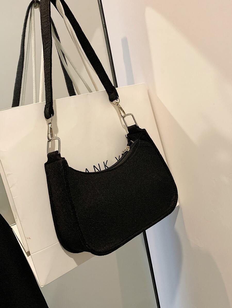 迷你流浪包 - 黑色 - 查看 1