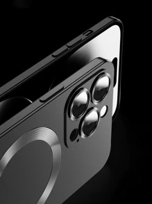 Hadaasi 防震磁吸星空纹理手机壳,带磁吸放大镜镜片,适用于苹果 17e/17Pro/17ProMax/Apple Air/17/16Pro/16ProMax/16Plus/16/15Pro/15ProMax/15Plus/15/14Pro/14ProMax/14Plus/14/13Pro/13ProMax/13/12Pro/12ProMax/12/11ProMax/11/11Pro/XSMax/XR/XS/X 春季礼物 - 黑色 - 查看 7