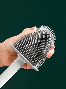 1件随机颜色马桶刷家用无盲点清洁刷马桶长柄可拆卸