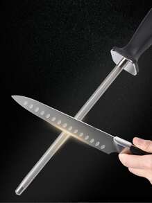 1 pieza Afilador de cuchillo de acero inoxidable - Multicolor - Ver 1