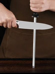 1 pieza Afilador de cuchillo de acero inoxidable - Multicolor - Ver 3