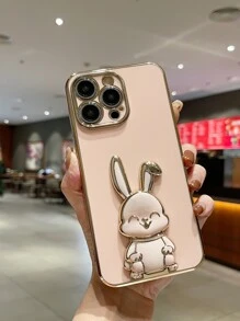 Phone Case With Rabbit Design Holder