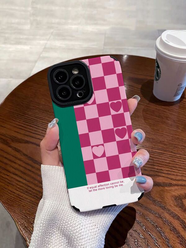 Checkered Phone Case SHEIN USA