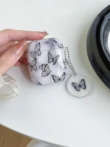 1入組蝴蝶樣式耳機殼適用於Airpods - 彩色 - 查看 5