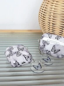 1入組蝴蝶樣式耳機殼適用於Airpods - 彩色 - 查看 7