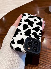 Apple Cow Print Phone Case Compatible With IPhone 11,IPhone 13,Galaxy S23 Ultra