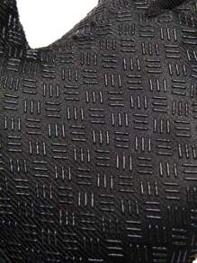 1pair Breathable Half-finger Sports Gloves - Black - View 5